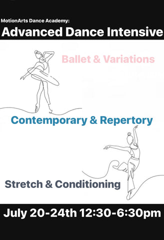 4. Advanced Summer Dance Intensive Camp: July 20-24th (Ballet 5+)
