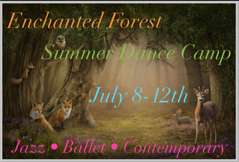 1. Summer Dance Camp: Ages 7-10 July 8-12th
